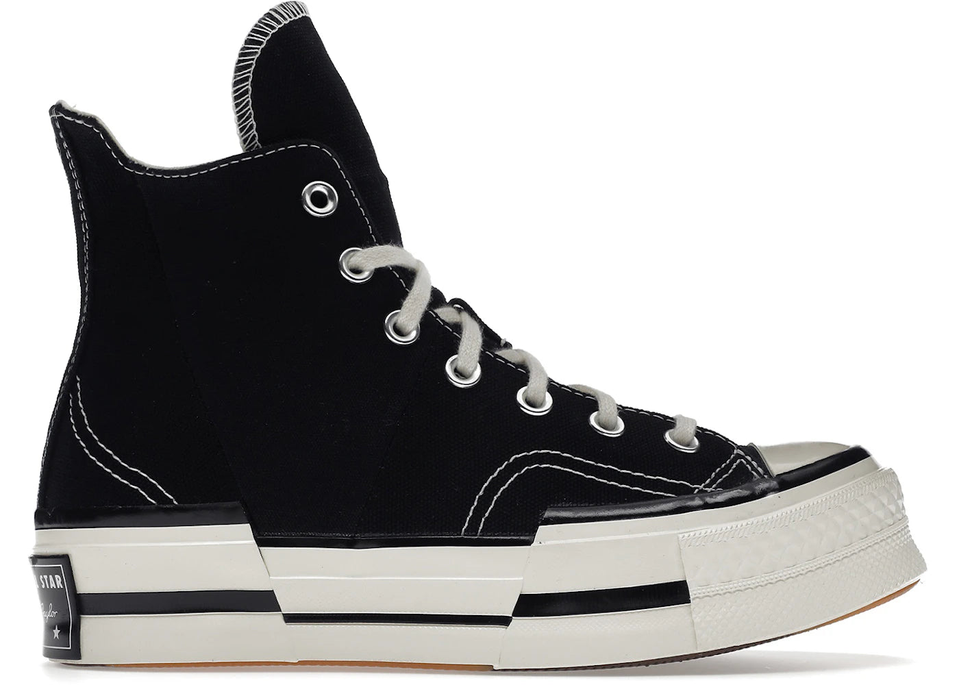 Converse Chuck Taylor All Star 70 Hi Plus Canvas Schwarz Weiß – Mr ...