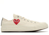 Converse Chuck Taylor All Star 70 Ox Comme des Garçons PLAY Single Heart Milk