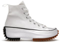 Converse Run Star Hike Hi Weiß Schwarz Gummi