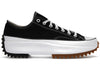 Converse Run Star Hike Ox Schwarz Weiß Gummi