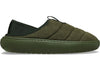 Crocs Classic Moc Suede Végan Vert Militaire
