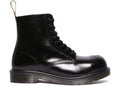 Bottes Dr. Martens 1460 à embout d'acier en cuir Analine noir