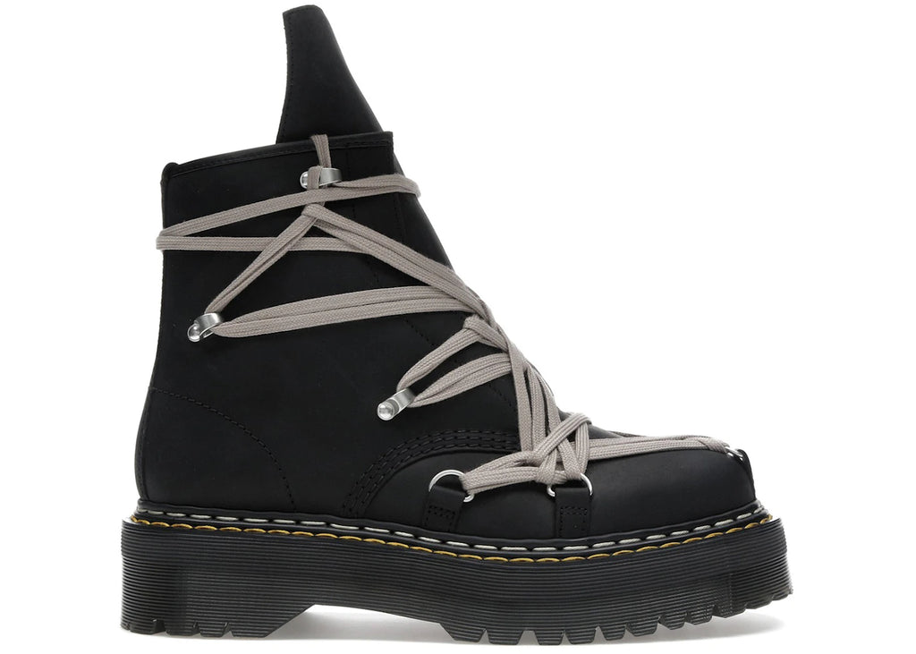 Dr. Martens 1460 DRKSHDW Quad Sole Mega Lace Boot Rick Owens Schwarz