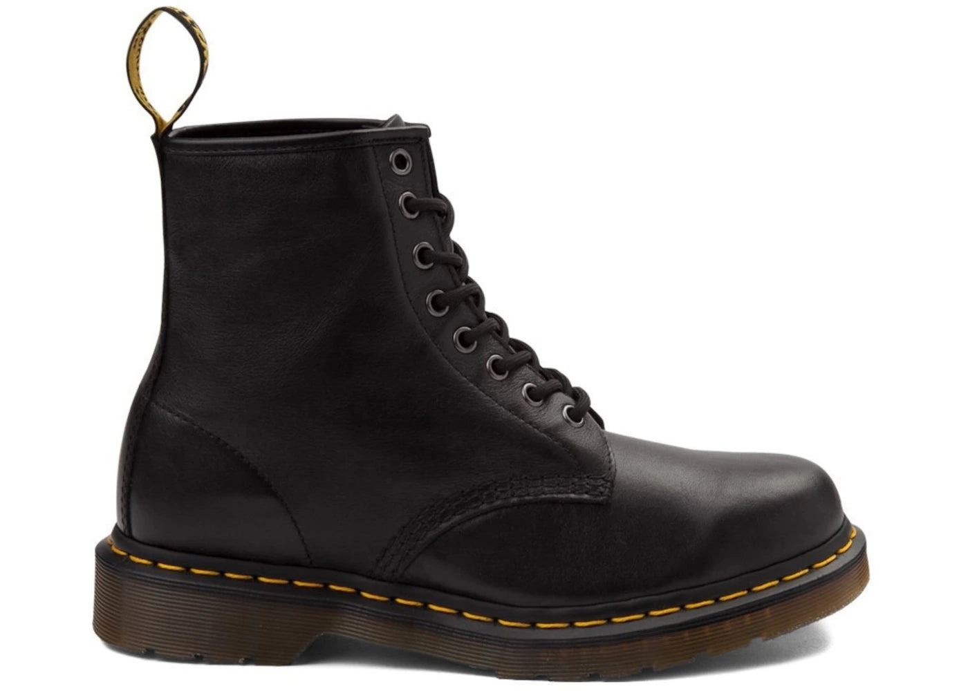 Bottes à lacets en cuir Nappa 1460 Dr. Martens noires