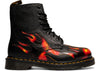 Dr. Martens 1460 Pascal Flame Black Vibrant Red