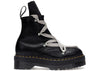 Dr. Martens 1460 Quad Leather Sole Pentagram Jumbo Lace Boot Rick Owens Black