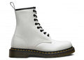 Dr. Martens 1460 Bottines à lacets en cuir lisse blanches