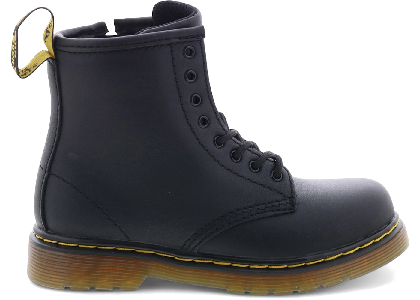 Dr. Martens 1460 Softy Leder-Schnürstiefel Schwarz