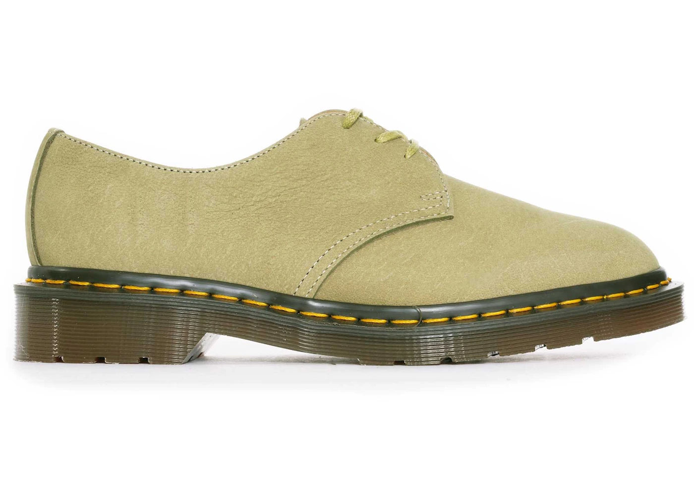 Dr. Martens 1461 Oxford en cuir nubuck vert fabriqué en Angleterre