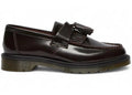 Dr. Martens Adrian Arcadia Leder-Quasten-Loafer Kirschrot