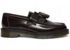 Dr. Martens Adrian Arcadia Leder-Quasten-Loafer Kirschrot