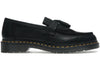 Dr. Martens Adrian Yellow Stitch Ambassador Leder-Loafer Schwarz