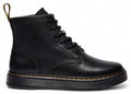 Dr. Martens Brookline Lusso Leder-Chukka-Stiefel, Schwarz