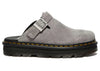 Dr. Martens Zebzag Suede Mule à plateforme Gris