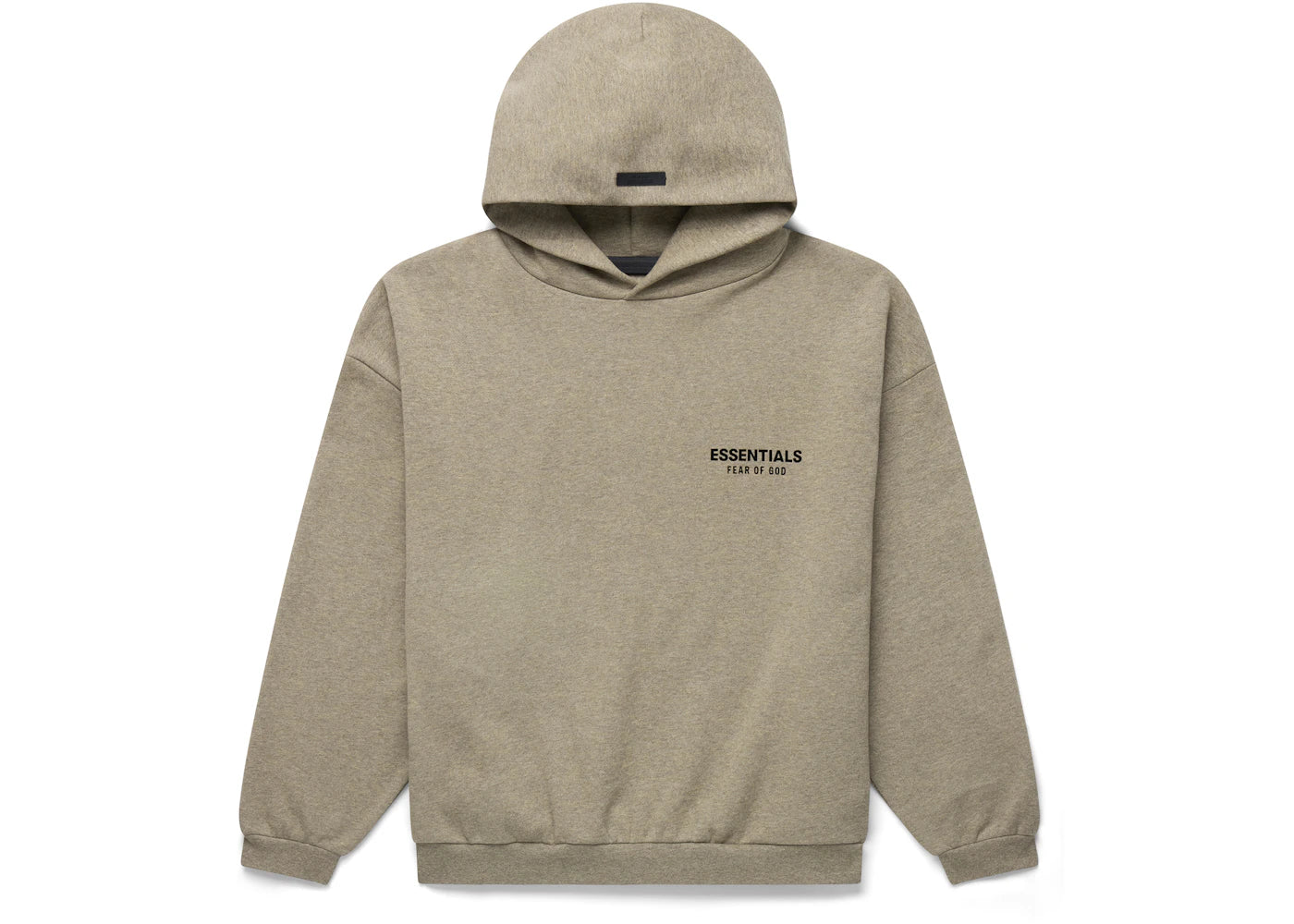 Fear of God Essentials Sweat à capuche en molleton Gris chiné
