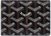 Goyard Victorie Insert Card Holder Black