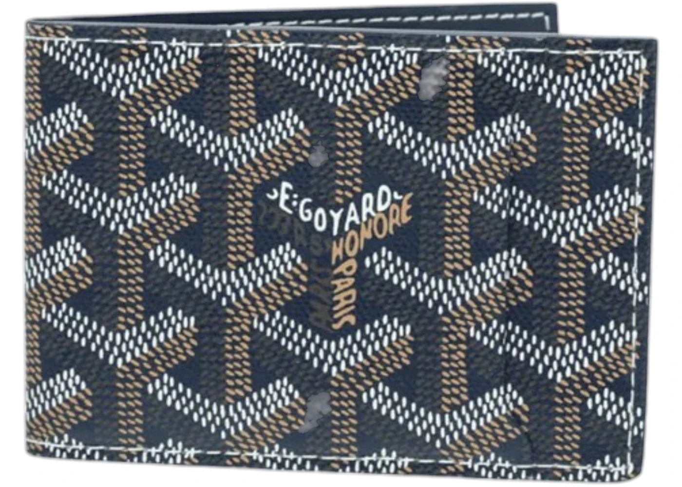 Porte-cartes Goyard Victorie Bleu Marine