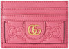 Gucci GG Matelassé Kartenetui Rosa