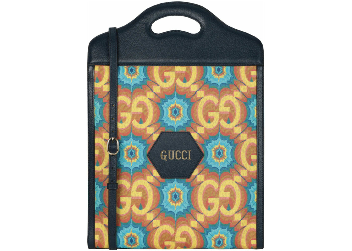 Sac cabas Gucci GG Supreme toile Kaléidoscope 100e Anniversaire Multi