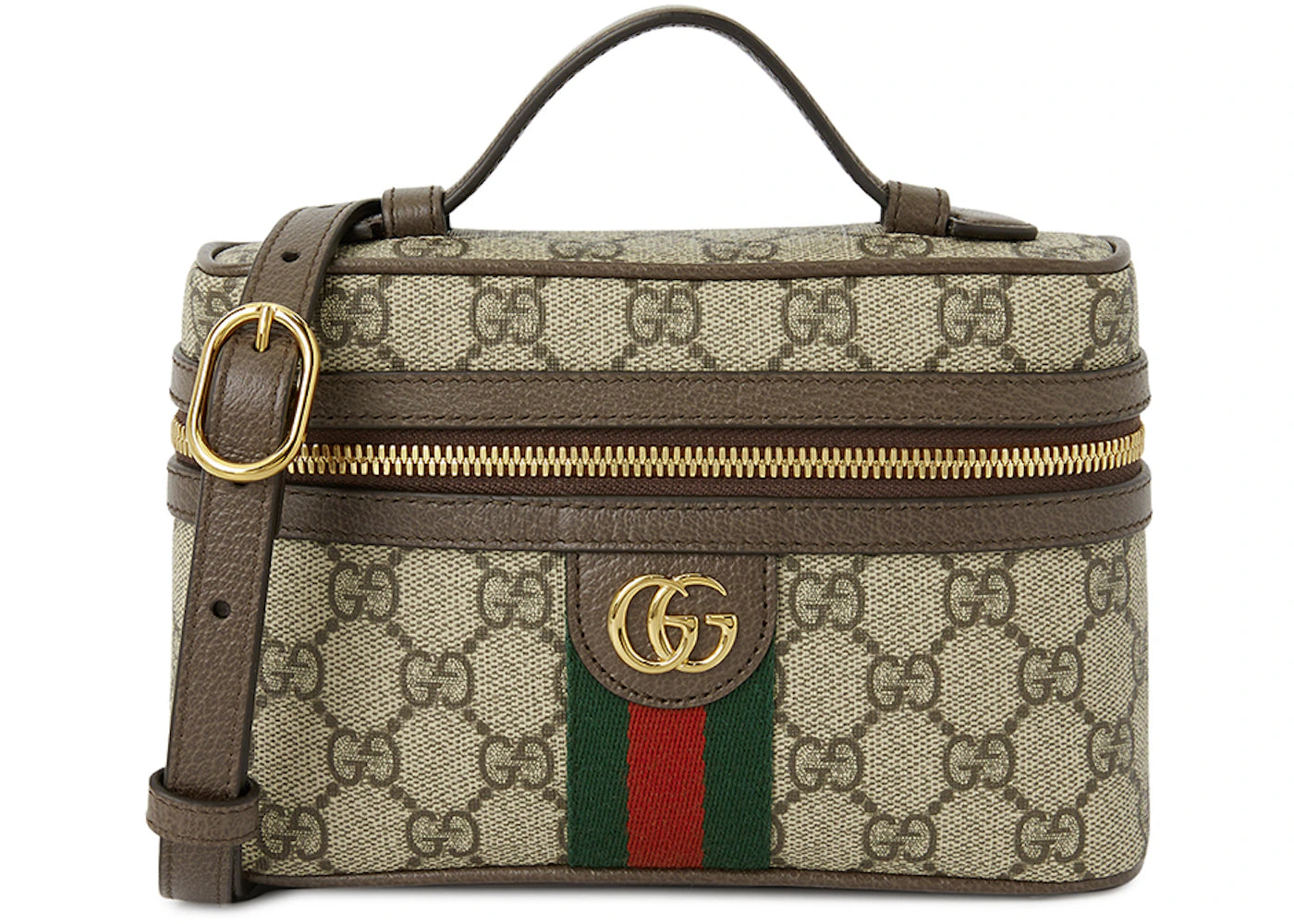 Gucci Ophidia Vanity Bag Beige