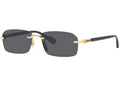 Gucci Rimless Sunglasses Gold