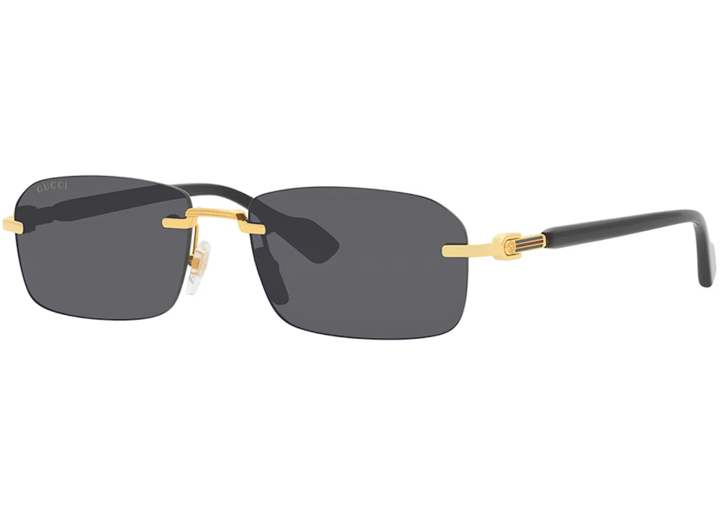 Gucci Rimless Sunglasses Gold