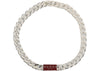 Gucci Trademark Enamel Chain Necklace Silver