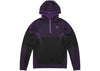 Sweat à capuche sans couture Gymshark Onyx 5.0 Noir/Violet athlétique