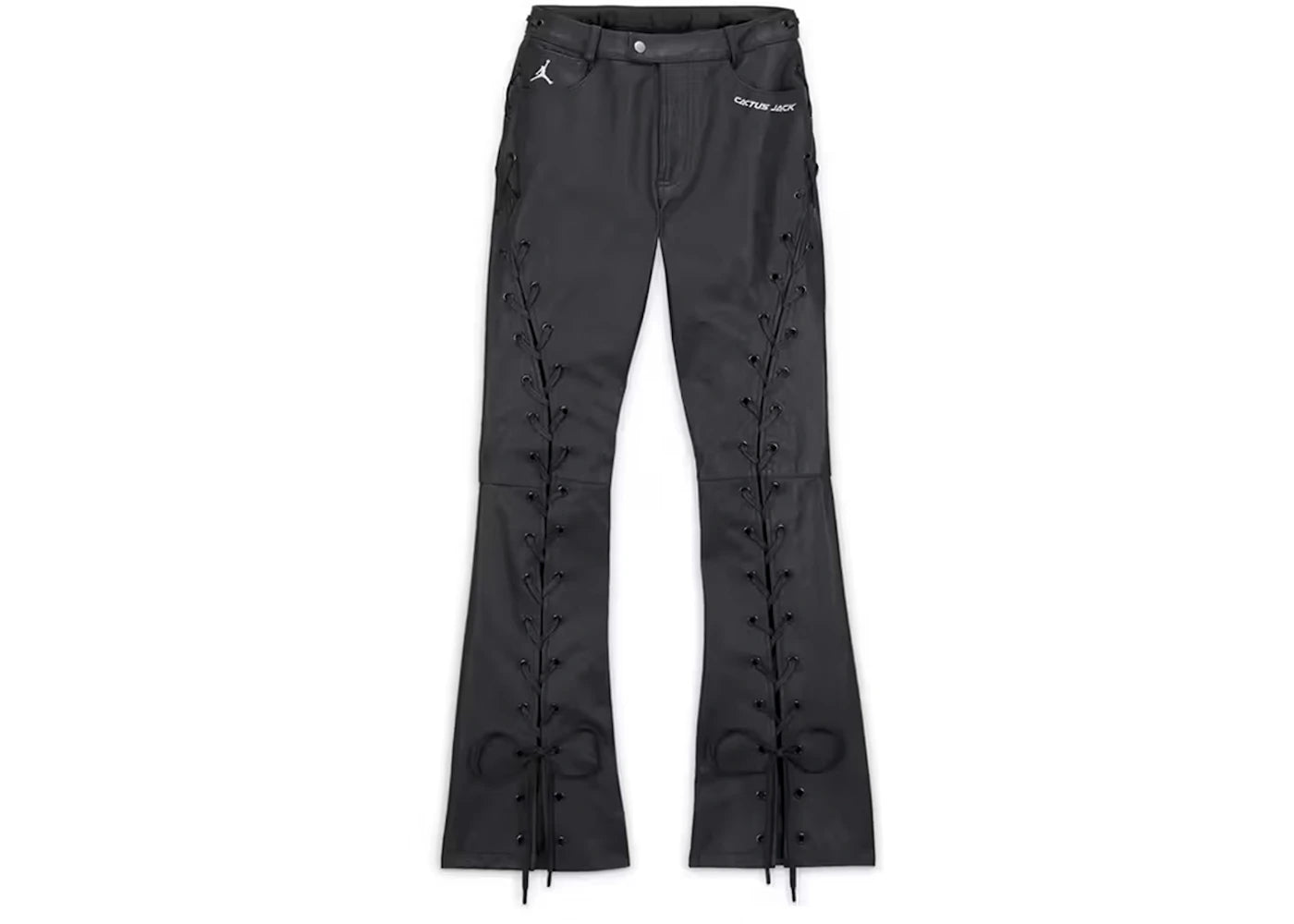 Jordan x Travis Scott Cactus Jack Lederhose für Damen Schwarz