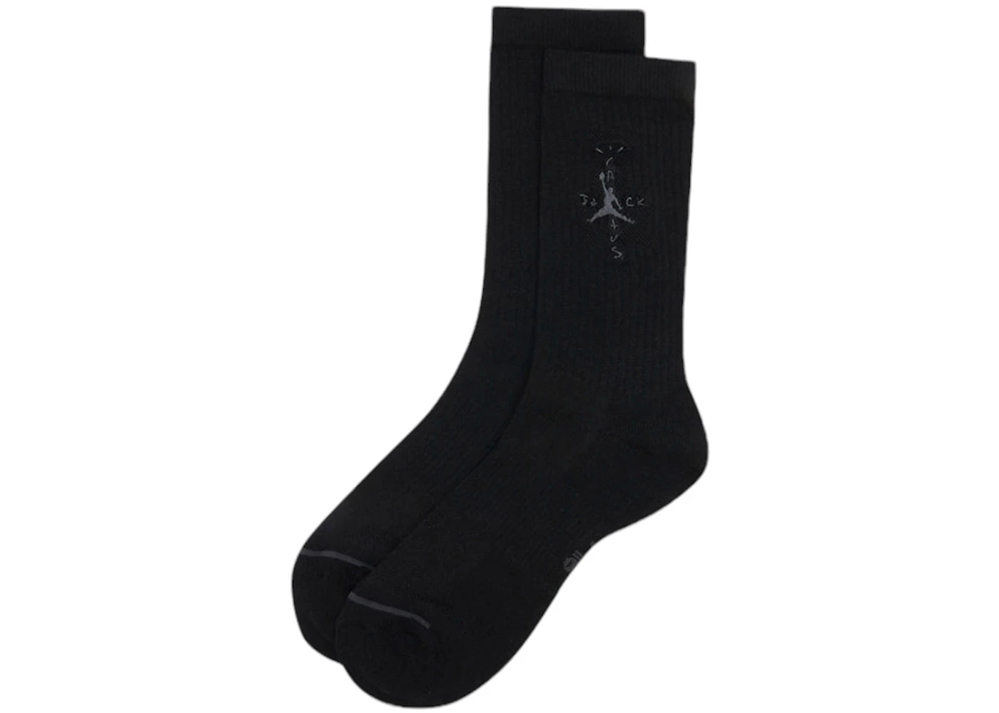 Jordan x Travis Scott Crew Socke Schwarz