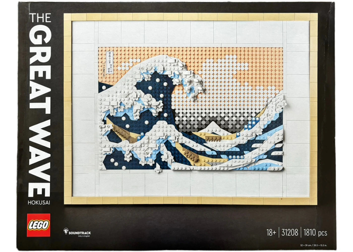LEGO Art Hokusai Die große Welle Set 31208