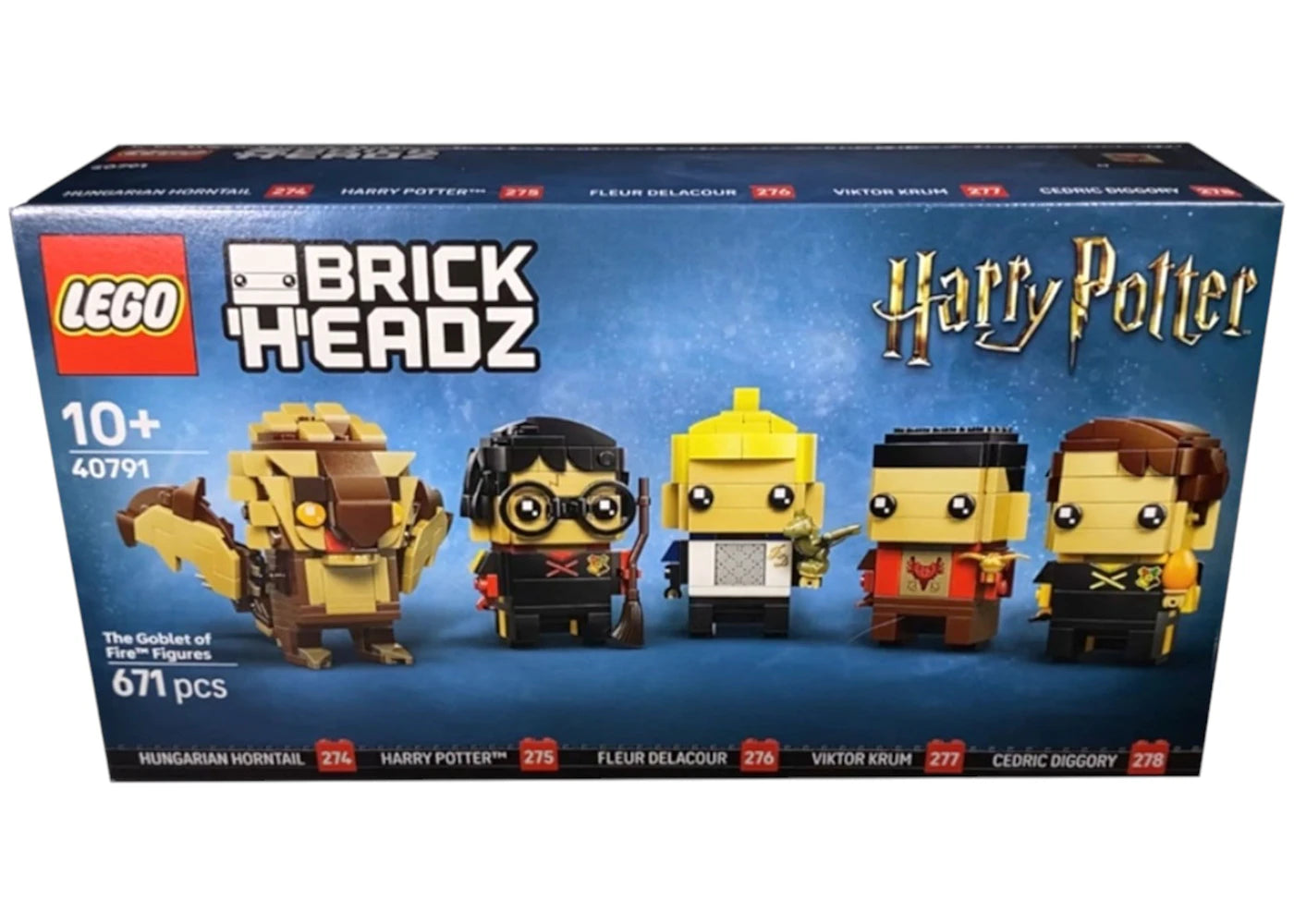 LEGO Brick Headz Harry Potter The Goblet of Fire Figures Set 40791