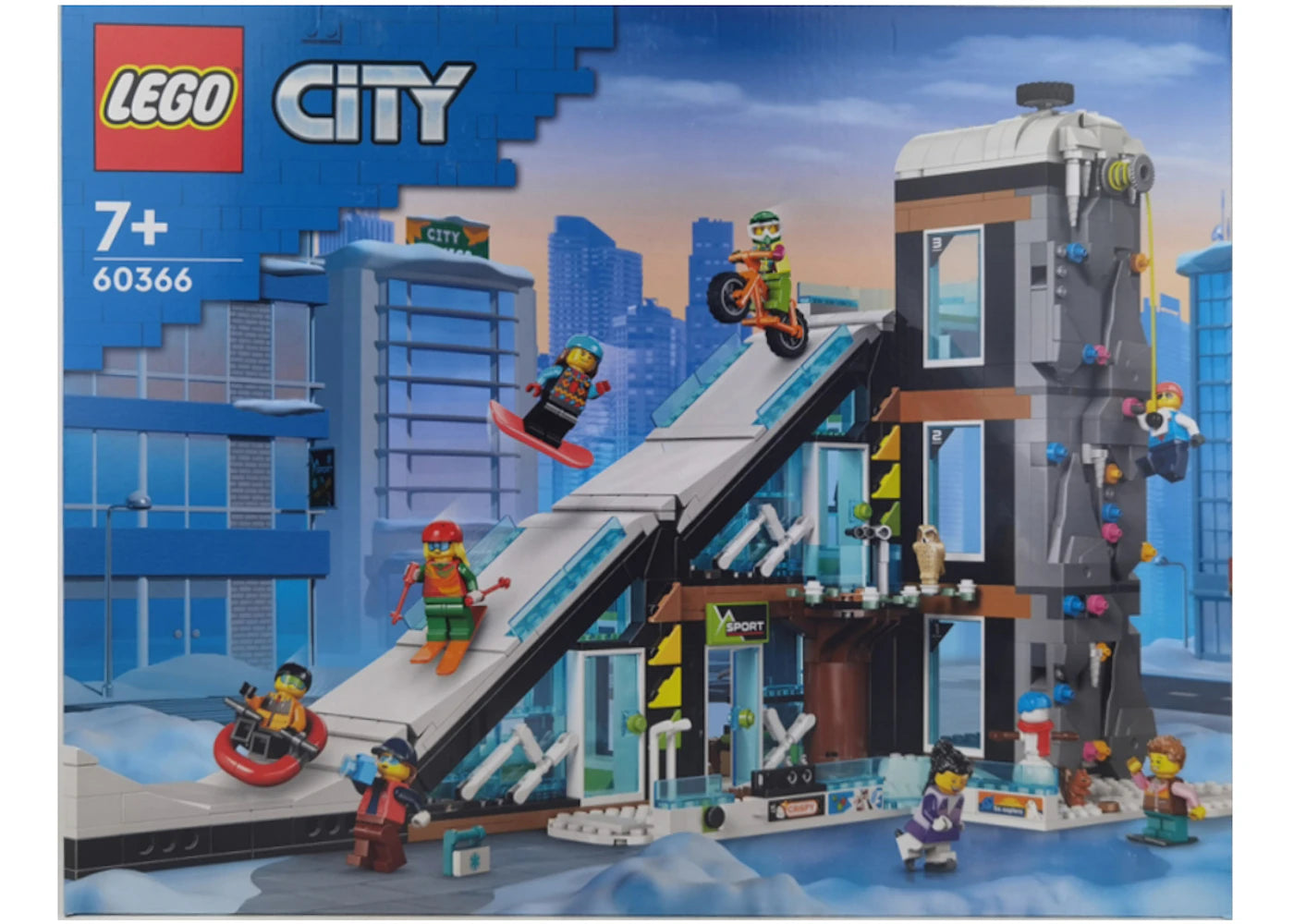LEGO City Ski- und Kletterzentrum Set 60366