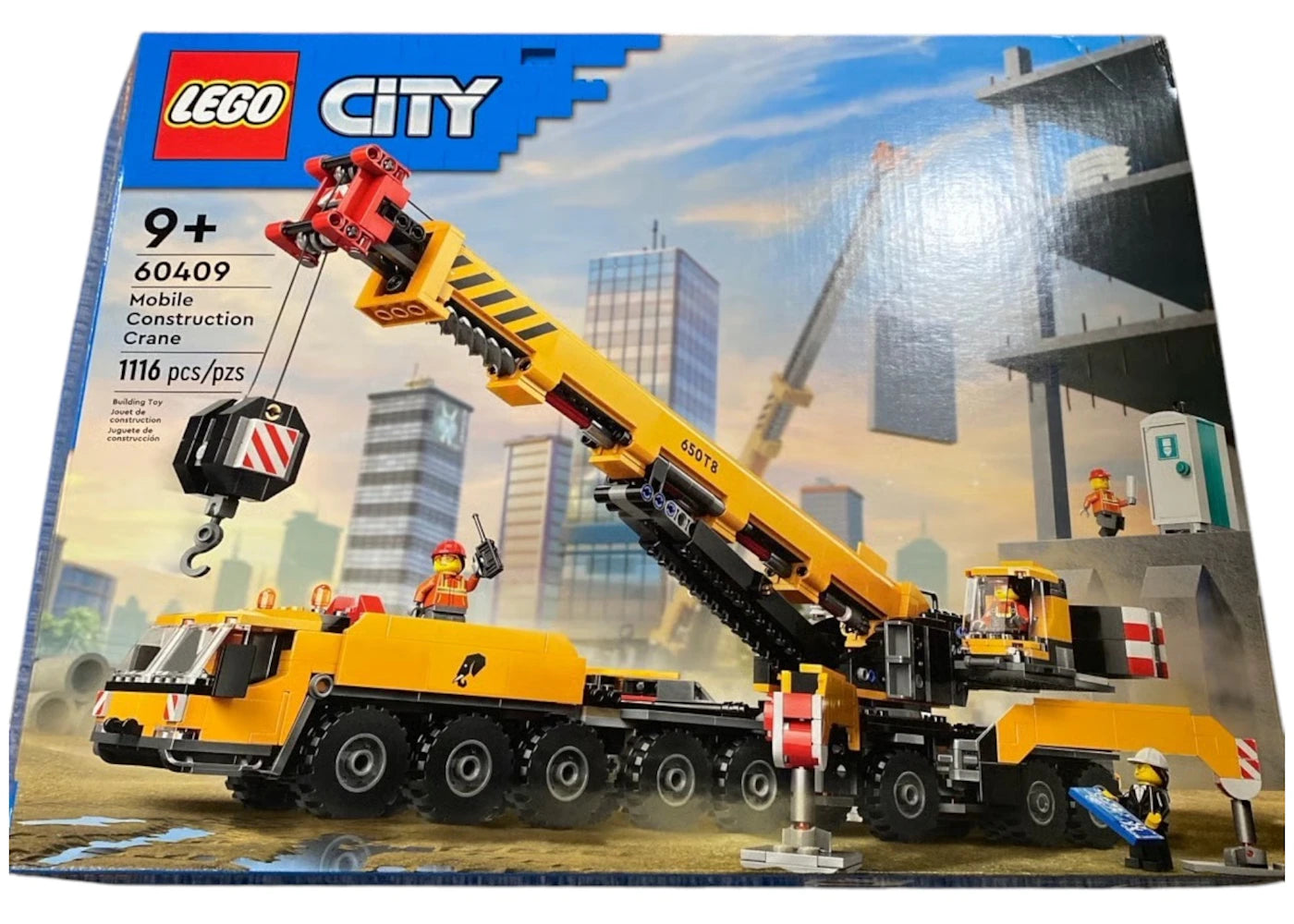 LEGO City Gelber mobiler Baukran Set 60409