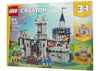 LEGO Creator 3-in-1 Mittelalterliches Ritterburg-Set mit Pferd 31168