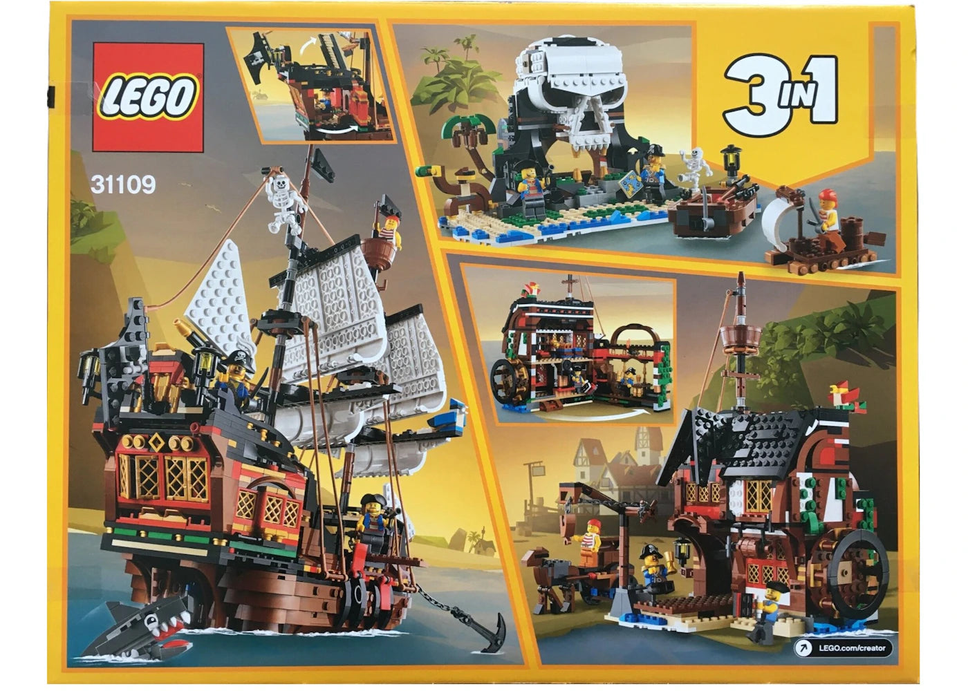 LEGO Creator Piratenschiff-Set 31109