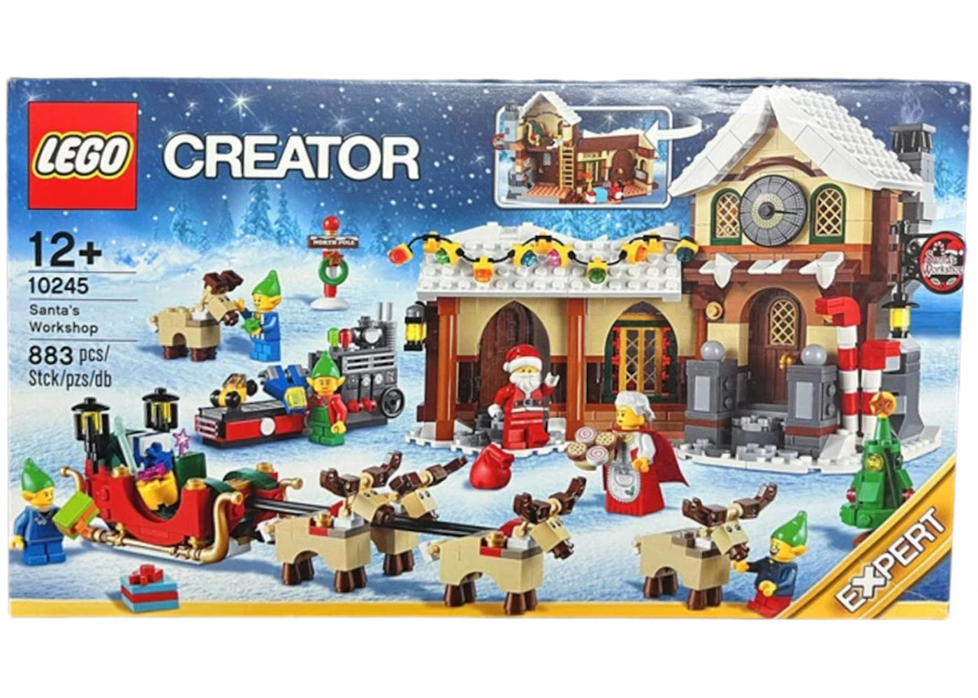 LEGO Creator Weihnachtswerkstatt Set 10245