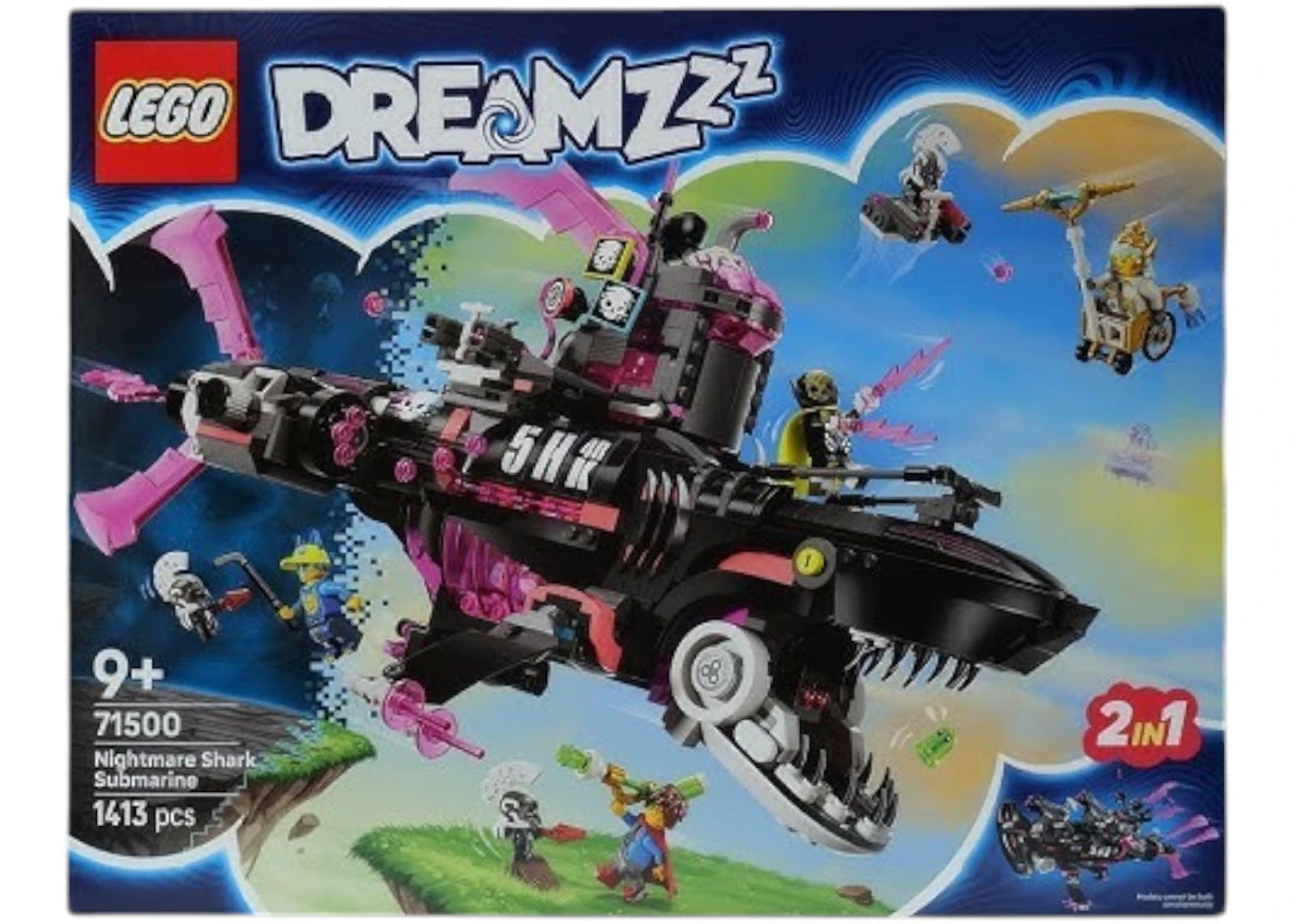 LEGO DREAMZzz Nightmare Shark Submarine Set 71500