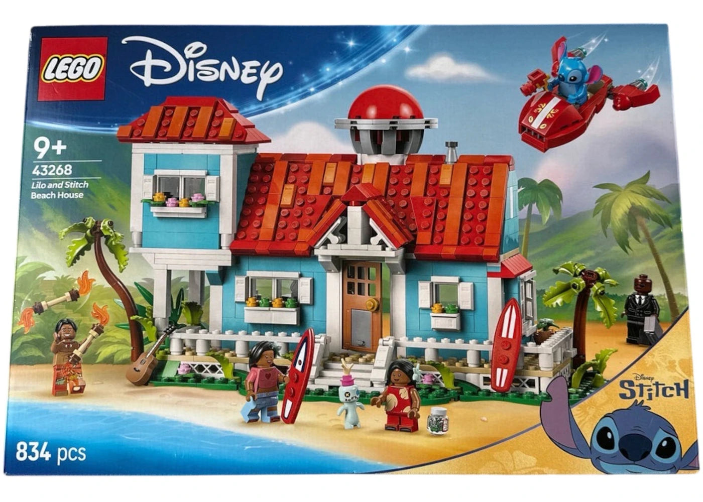 LEGO Disney La maison de plage de Lilo et Stitch, set 43268