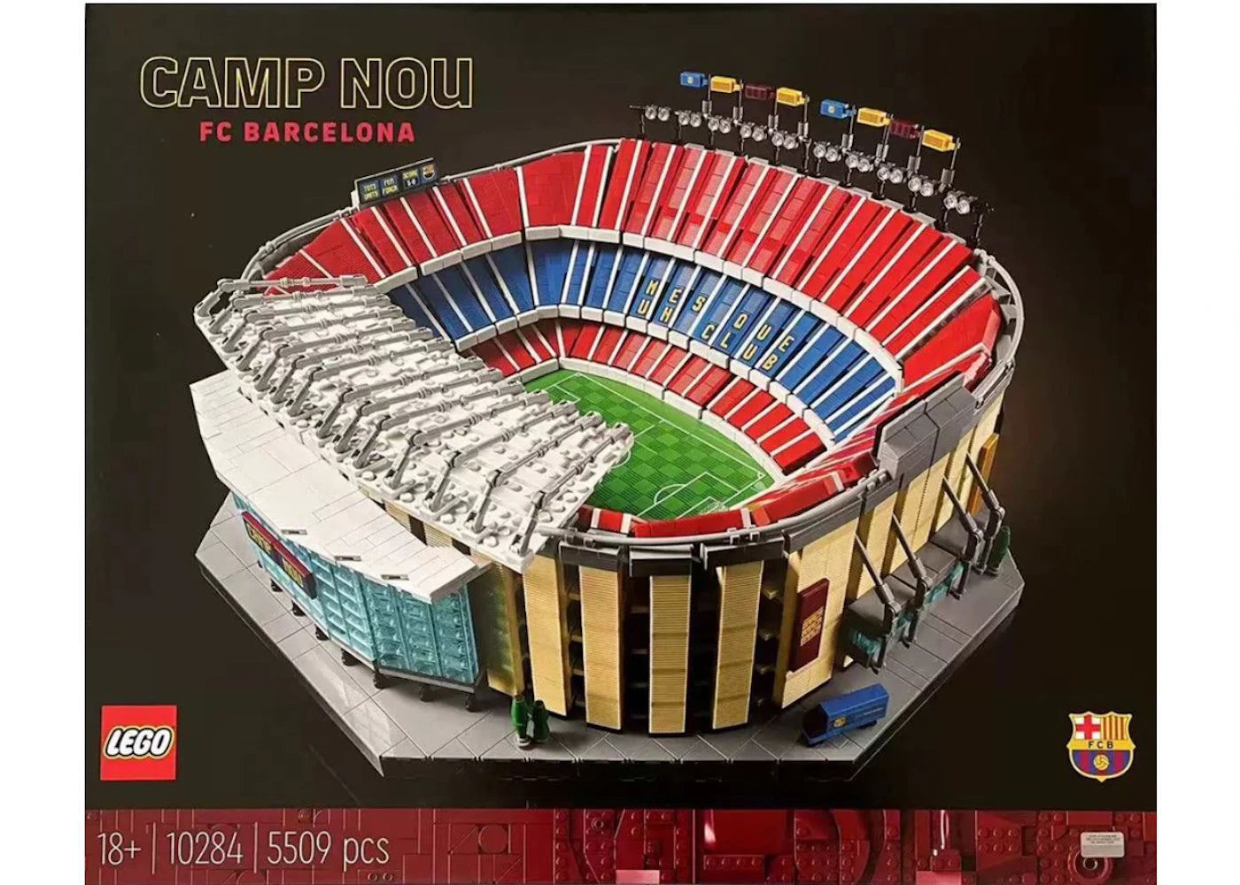 Ensemble LEGO FC Barcelone Camp Nou 10284