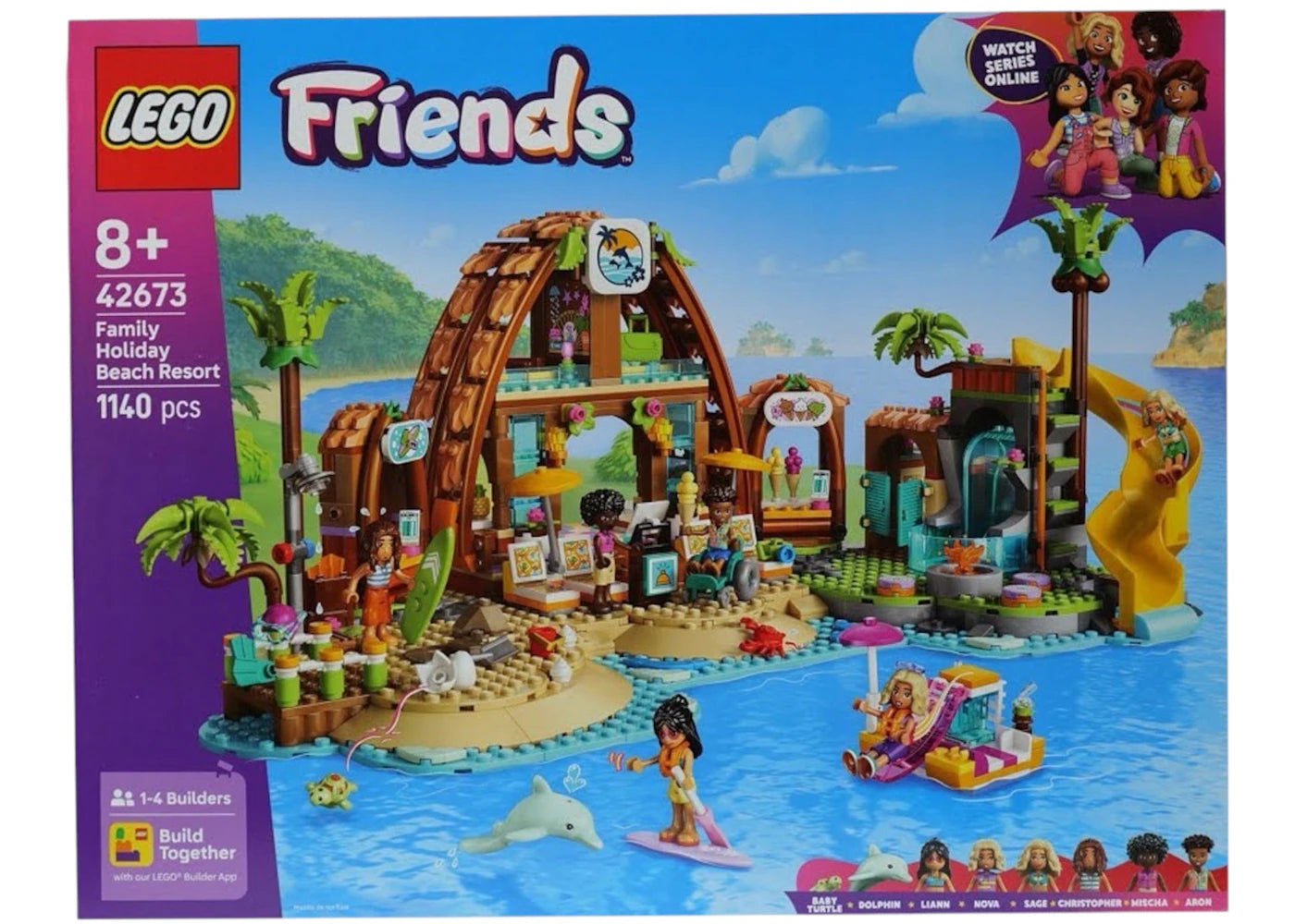 Ensemble LEGO Friends La Station balnéaire de vacances familiales 42673