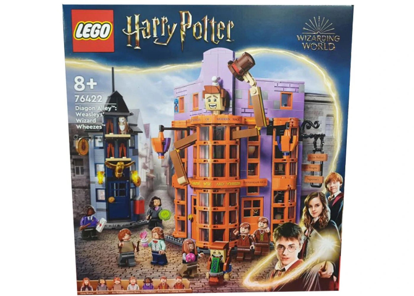 LEGO Harry Potter Winkelgasse Weasleys Zauberhafte Zauberscherze Set 76422