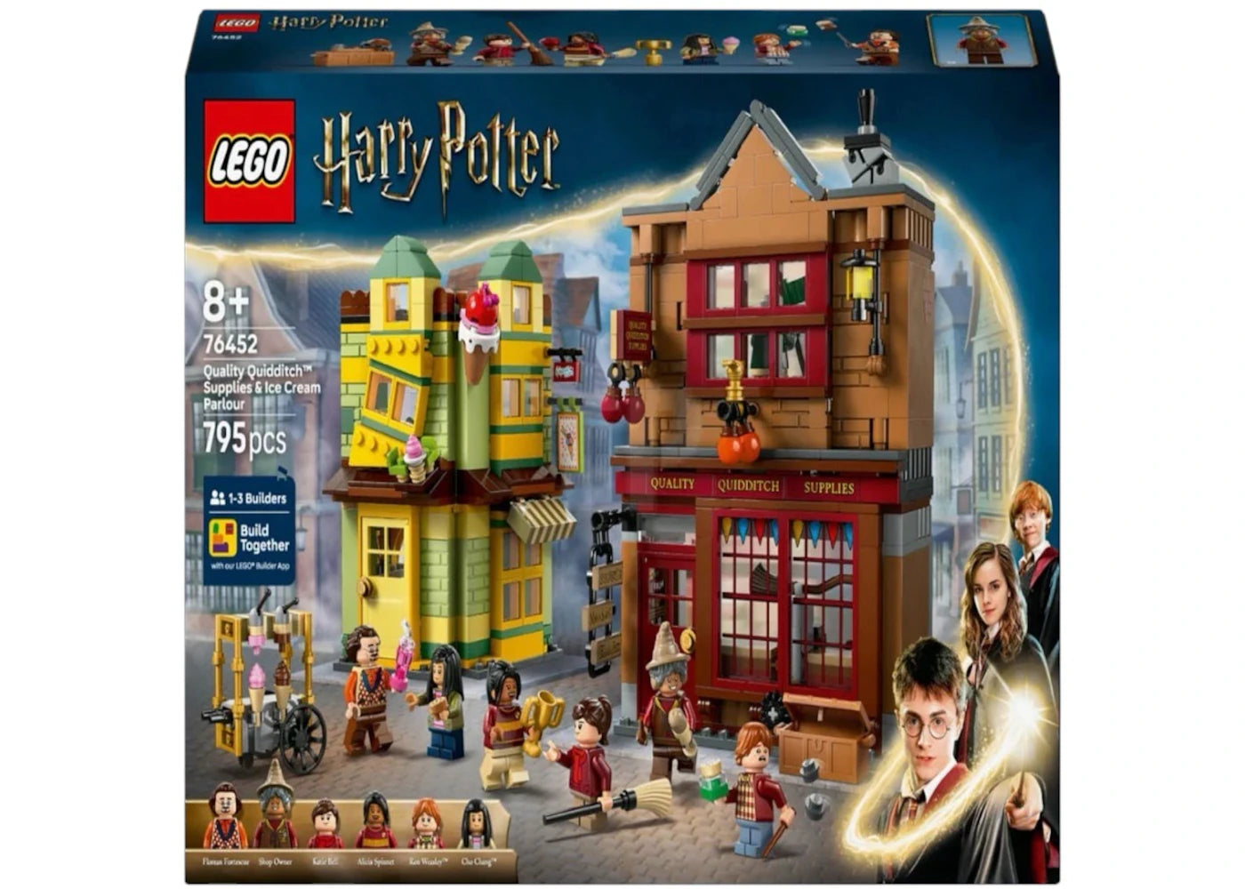 LEGO Harry Potter Quality Quidditch Supplies & Ice Cream Parlour Set 76452