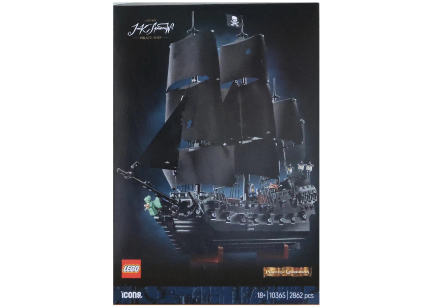 LEGO Icons Captain Jack Sparrow's Pirate Ship Set 10365