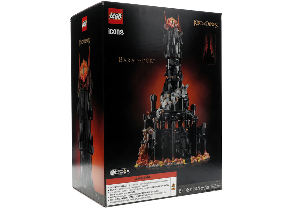 LEGO Icônes Le Seigneur des Anneaux Barad-dûr Set 10333