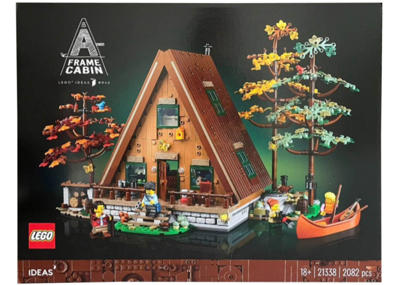 Cabane en A LEGO Ideas (Set 21338)