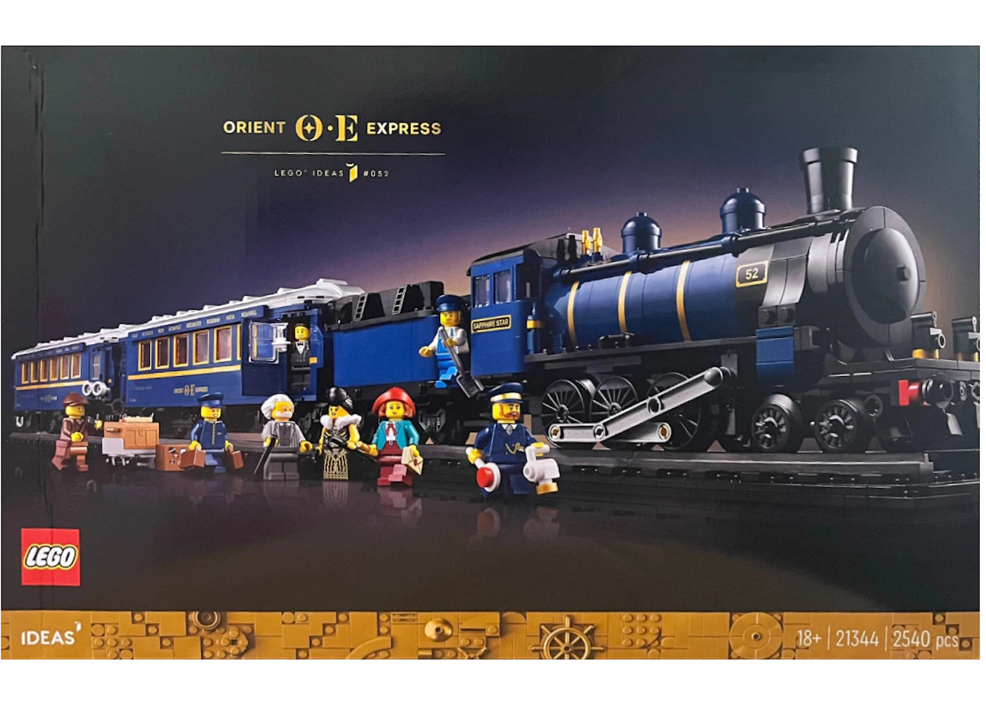 LEGO Ideas Le train Orient Express 21344