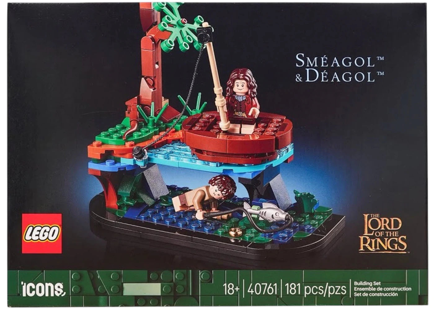 LEGO Herr der Ringe Smeagol und Daegol Set 40761