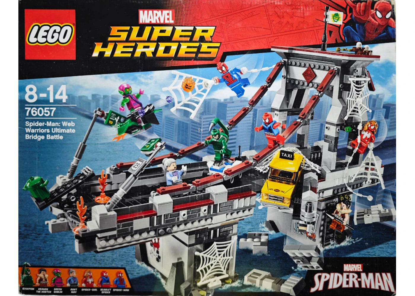 LEGO Marvel Super Heroes Spider-Man : Combat ultime sur le pont des guerriers de la toile 76057