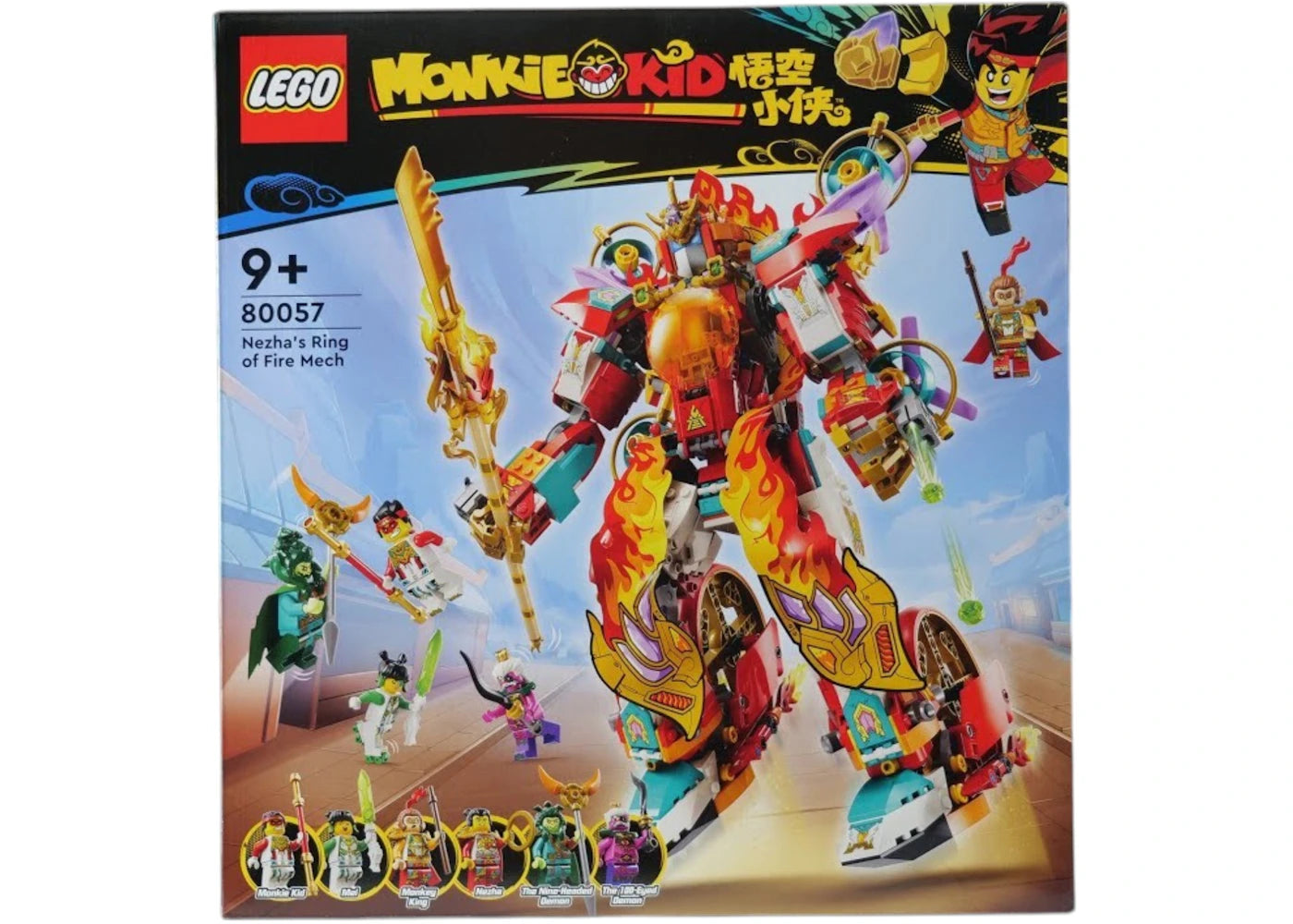 LEGO Monkie Kid Nezha's Ring of Fire Mech Set 80057
